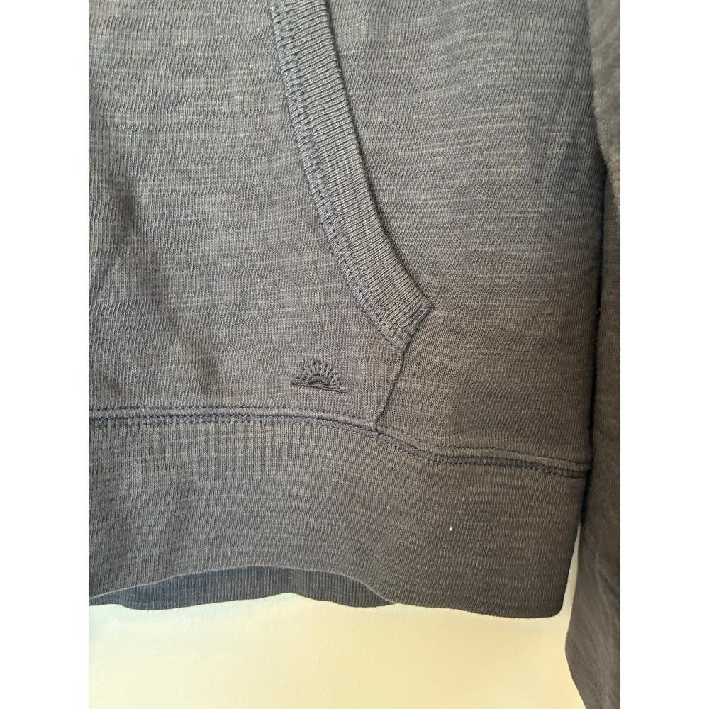Faherty Sunwashed Organic Hoodie Gray Women's Small - Picture 4 of 9